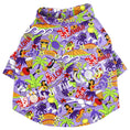 Load image into Gallery viewer, Aloha Purple Hawaiian Shirt back view
