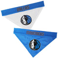 Load image into Gallery viewer, Dallas Mavericks Reversible Large / Extra Large Dog Bandana - NBA Game Day Pet Apparel
