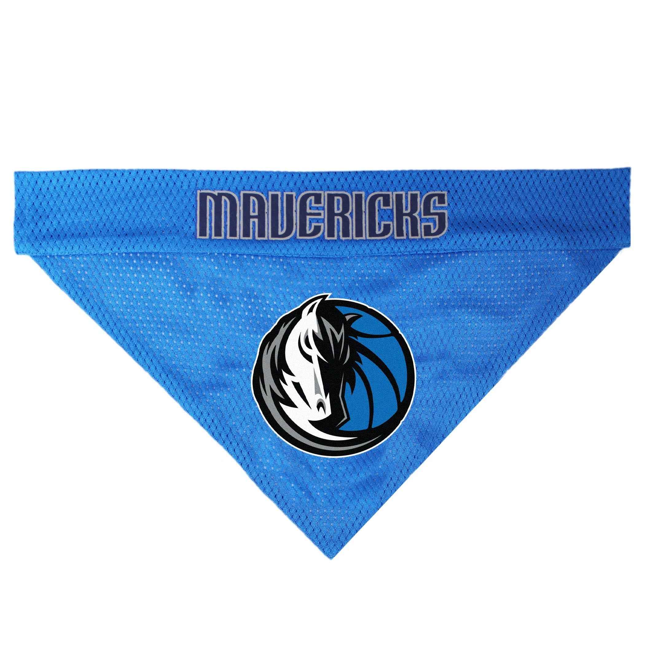 Dallas Mavericks Reversible Large / Extra Large Dog Bandana - NBA Game Day Pet Apparel