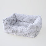 Bella Dog Bed Silver