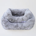 Load image into Gallery viewer, Bella Dog Bed Silver
