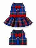 Load image into Gallery viewer, Red/Blue Plaid Dress
