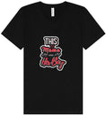 Load image into Gallery viewer, This Mama Loves Her Boy Unisex V-Neck Shirt

