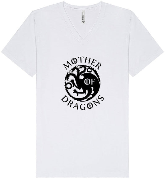 Mother of Dragons Unisex V-Neck Shirt