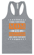 Load image into Gallery viewer, Mom and Grandma, I Rock Them Both Women's Racerback Tank
