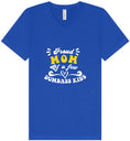 Load image into Gallery viewer, Mom of Dumbass Kids Unisex V-Neck Shirt
