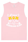Load image into Gallery viewer, Mom of Dumbass Kids Muscle Tank

