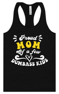 Load image into Gallery viewer, Mom of Dumbass Kids Women's Racerback Tank
