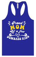 Load image into Gallery viewer, Mom of Dumbass Kids Women's Racerback Tank
