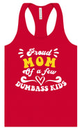 Load image into Gallery viewer, Mom of Dumbass Kids Women's Racerback Tank
