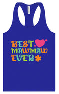 Load image into Gallery viewer, Best Mawmaw Ever Women's Racerback Tank
