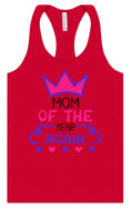 Load image into Gallery viewer, Mom of the Year Again Women's Racerback Tank
