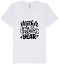 Load image into Gallery viewer, Mother of the Freakin Year Unisex V-Neck Shirt
