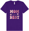 Load image into Gallery viewer, Mom Knows Best Unisex V-Neck Shirt
