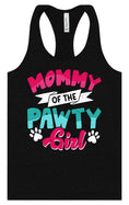 Load image into Gallery viewer, Mommy of the Pawty Girl Women's Racerback Tank
