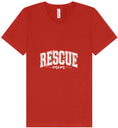 Load image into Gallery viewer, Rescue Mom Unisex V-Neck Shirt
