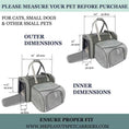 Load image into Gallery viewer, Mr. Peanut's Gold Series Big Apple XL Size Airline Compliant Expandable Pet Carrier - Southlake Paws
