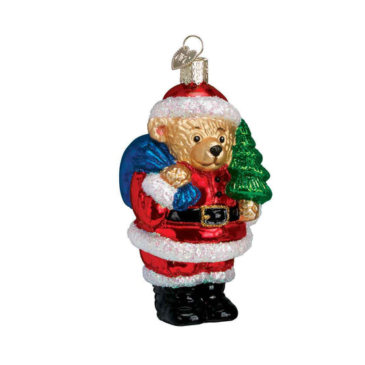 Santa Bear Ornament