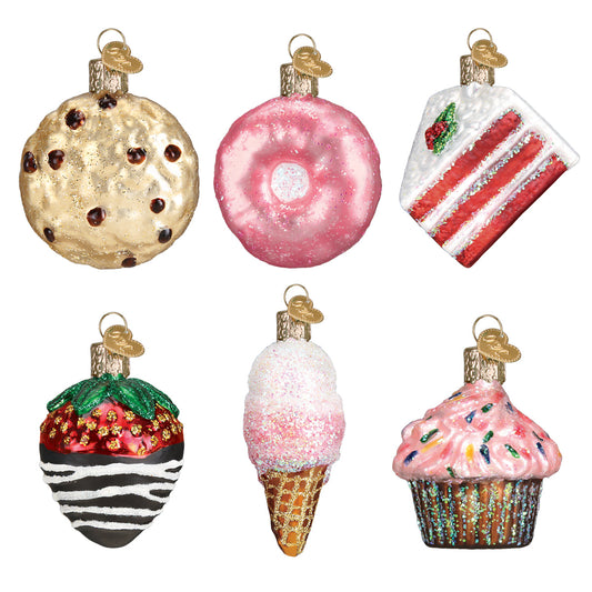Mini Dessert Ornament Set - Southlake Paws