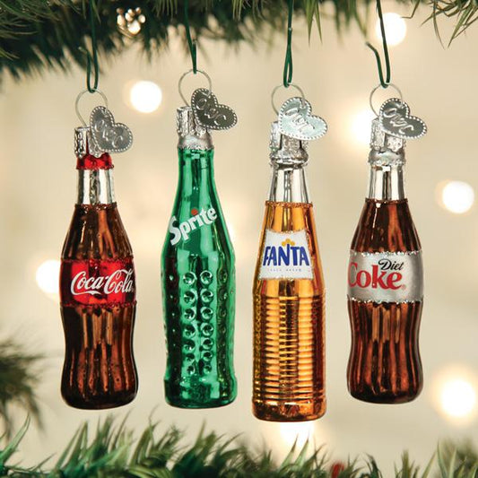 Coca-Cola® Mini Beverage Ornament Set - Southlake Paws