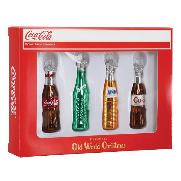 Coca-Cola® Mini Beverage Ornament Set - Southlake Paws