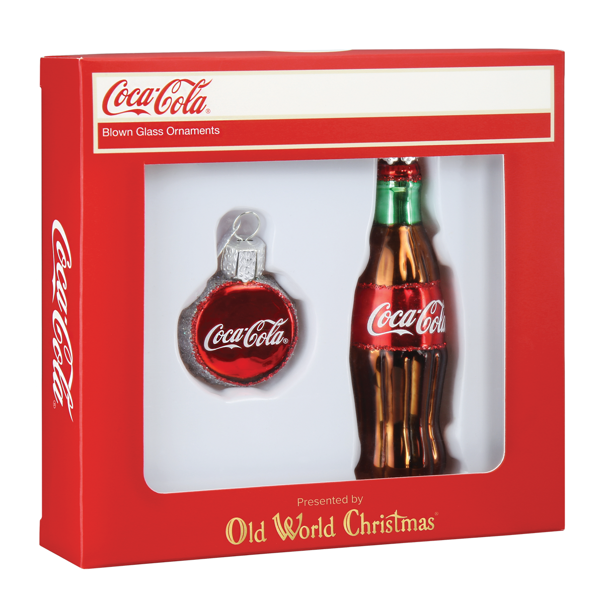 Coca-Cola® Bottle Ornament Set - Southlake Paws