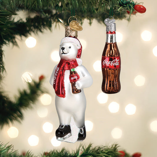 Coca-Cola® Polar Bear Ornament Set - Southlake Paws