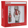 Load image into Gallery viewer, Coca-Cola® Polar Bear Ornament Set - Southlake Paws
