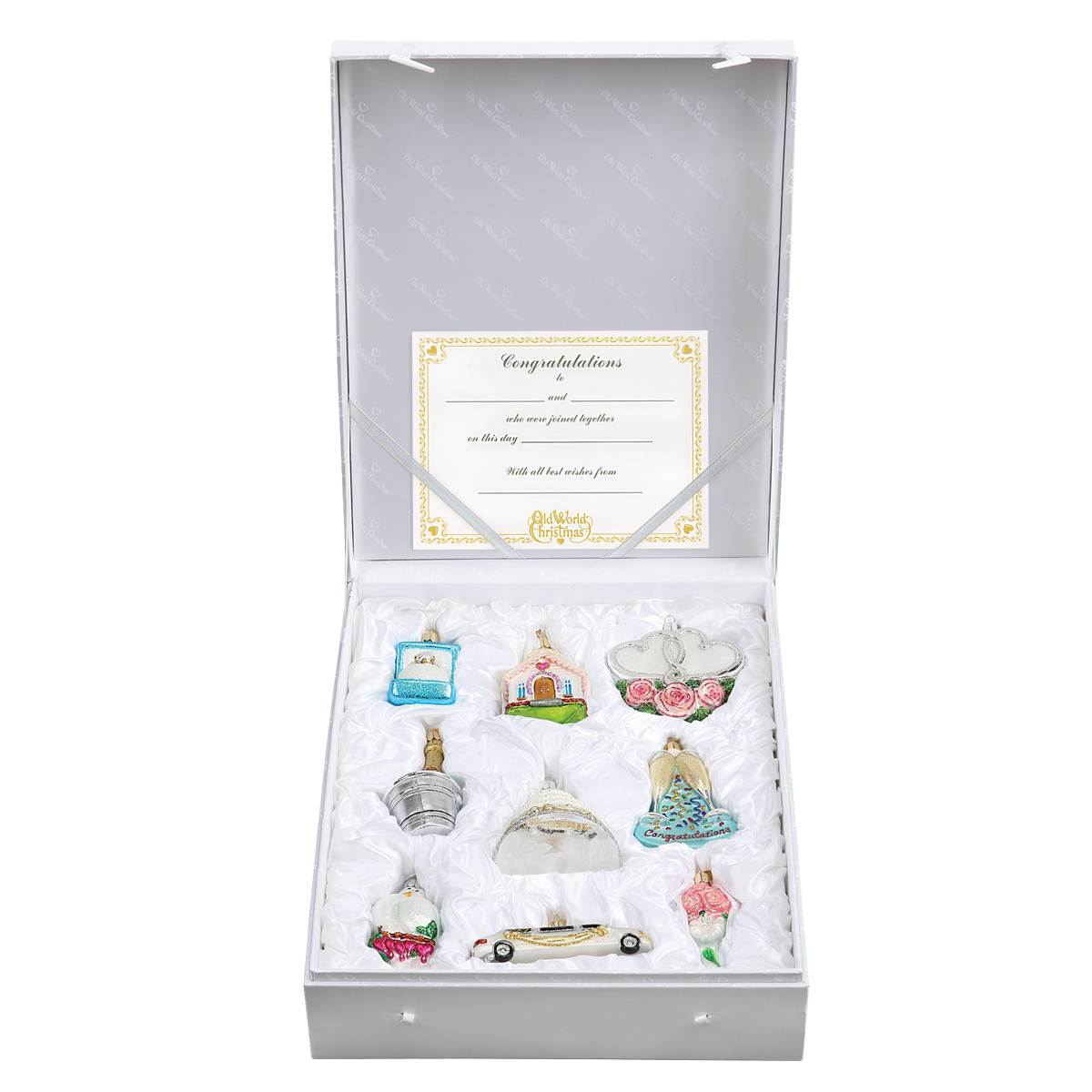 Just Married Collection Ornaments - Southlake Paws