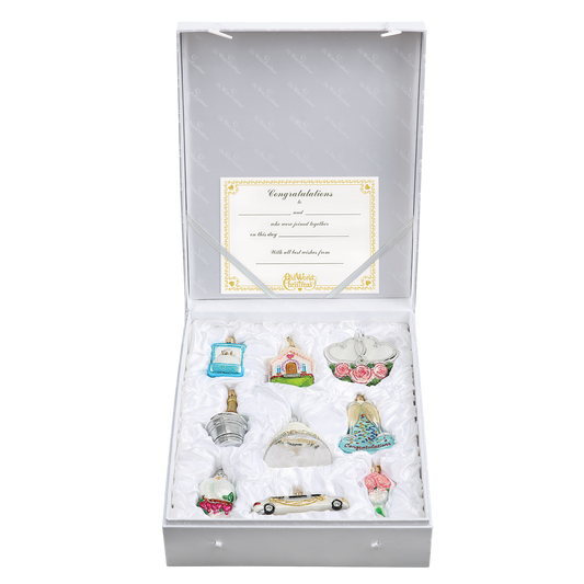 Just Married Collection Ornaments - Southlake Paws