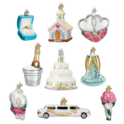 Just Married Collection Ornaments