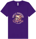 Load image into Gallery viewer, Gentle Parenting Drop Out Unisex V-Neck Shirt
