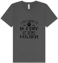 Load image into Gallery viewer, Wanna Be Stay at Home Dog Mom Unisex V-Neck Shirt
