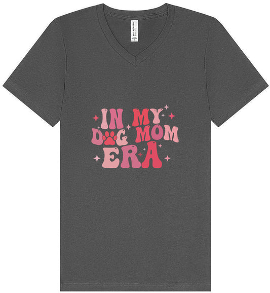 Dog Mom Era Unisex V-Neck Shirt