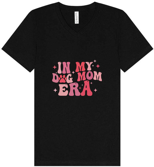 Dog Mom Era Unisex V-Neck Shirt