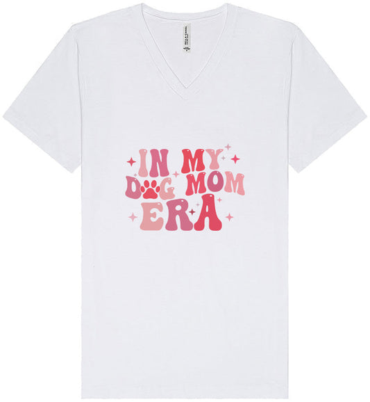 Dog Mom Era Unisex V-Neck Shirt