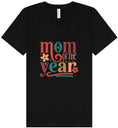 Load image into Gallery viewer, Colorful Mom of the Year Unisex V-Neck Shirt
