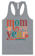 Load image into Gallery viewer, Colorful Mom of the Year Women's Racerback Tank
