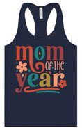 Load image into Gallery viewer, Colorful Mom of the Year Women's Racerback Tank
