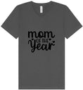 Load image into Gallery viewer, Mom of the Year Unisex V-Neck Shirt
