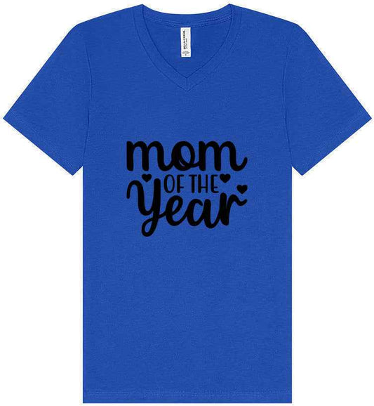 Mom of the Year Unisex V-Neck Shirt