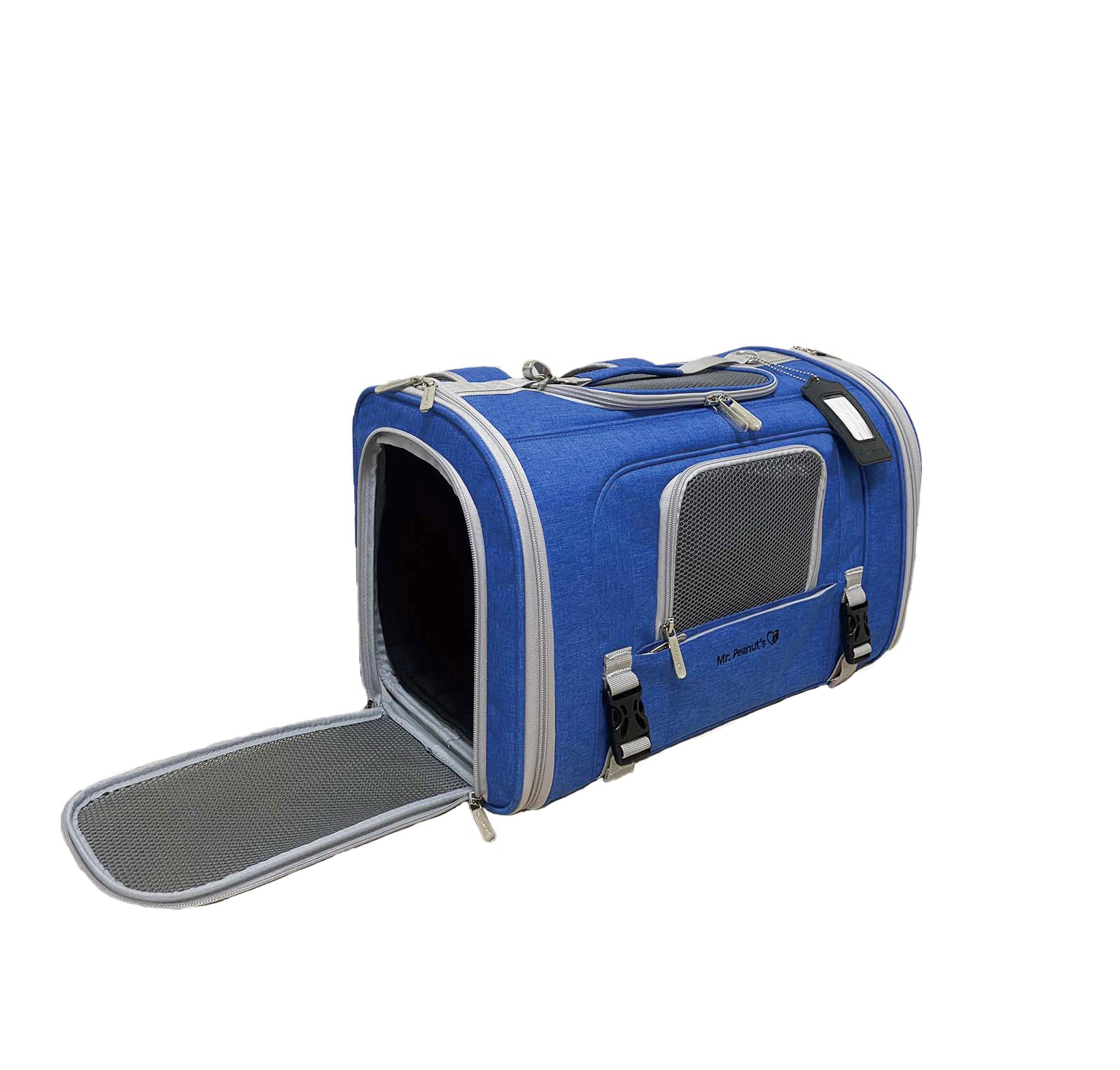 Mr. Peanut's Monterey Series Airline Compliant Horizontal Backpack Pet Carrier - Southlake Paws