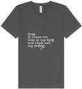 Load image into Gallery viewer, My Circus, My Monkeys Unisex V-Neck Shirt
