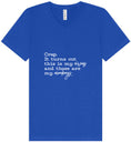 Load image into Gallery viewer, My Circus, My Monkeys Unisex V-Neck Shirt
