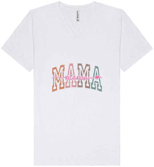 Retro Mama Unisex V-Neck Shirt