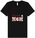 Load image into Gallery viewer, Baseball Mom Unisex V-Neck Shirt
