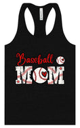 Load image into Gallery viewer, Baseball Mom Women's Racerback Tank

