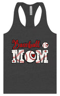 Load image into Gallery viewer, Baseball Mom Women's Racerback Tank
