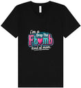 Load image into Gallery viewer, F Bomb Mom Unisex V-Neck Shirt
