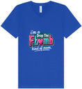 Load image into Gallery viewer, F Bomb Mom Unisex V-Neck Shirt
